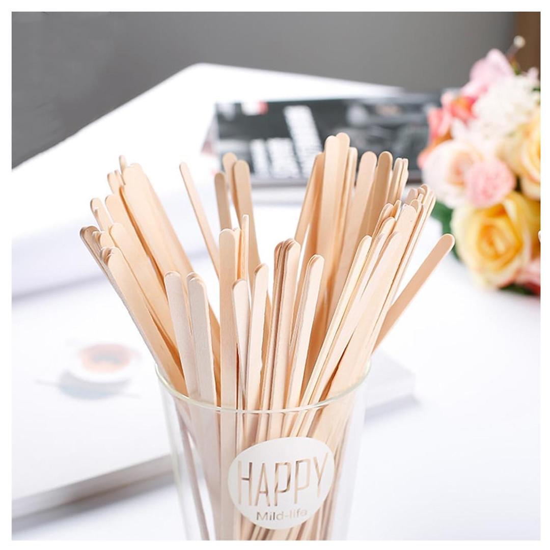 Wooden Stir Sticks For Coffee 550 Biodegradable, Disposable Stir Sticks